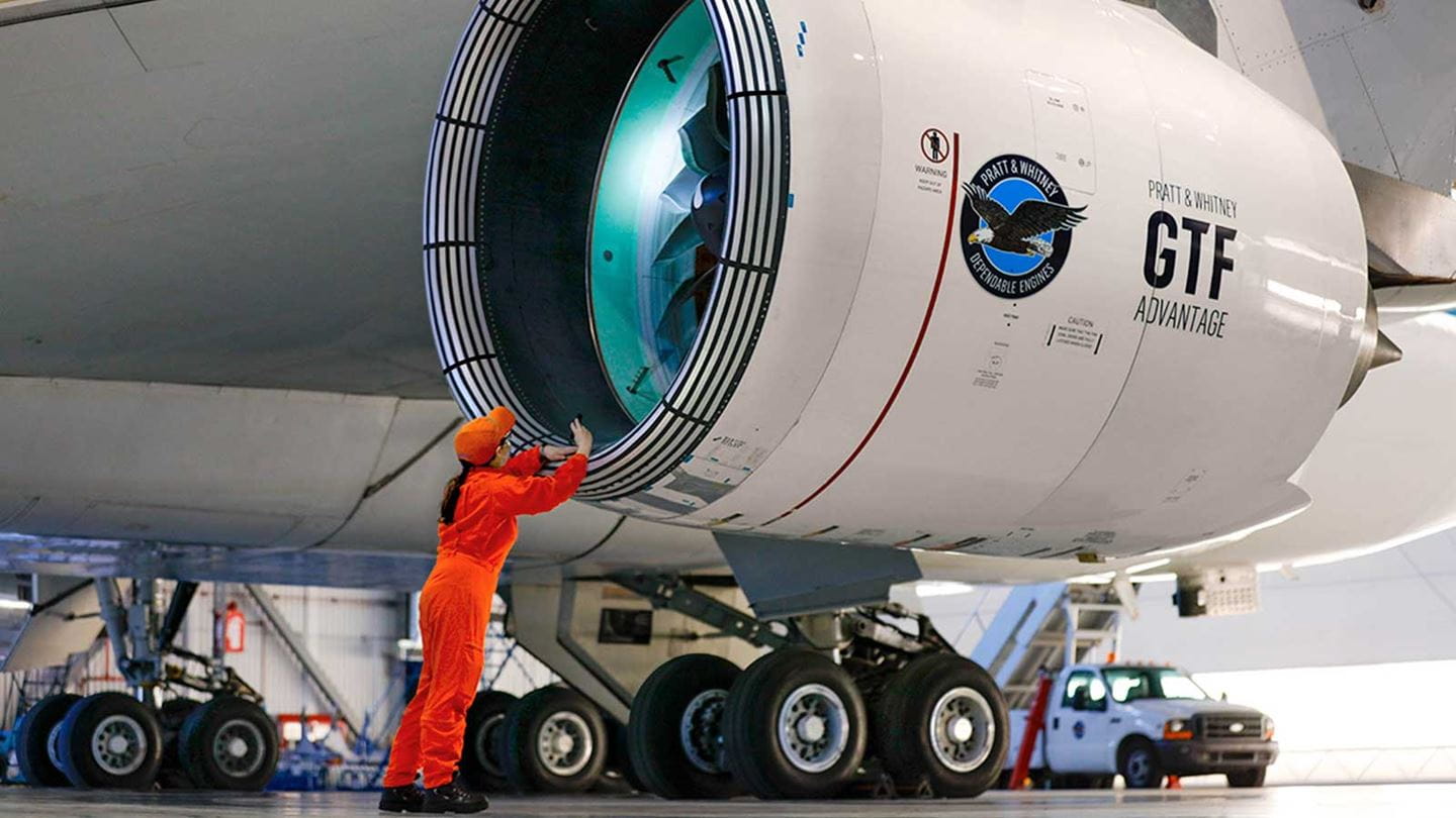 Pratt & Whitney  Engine woman