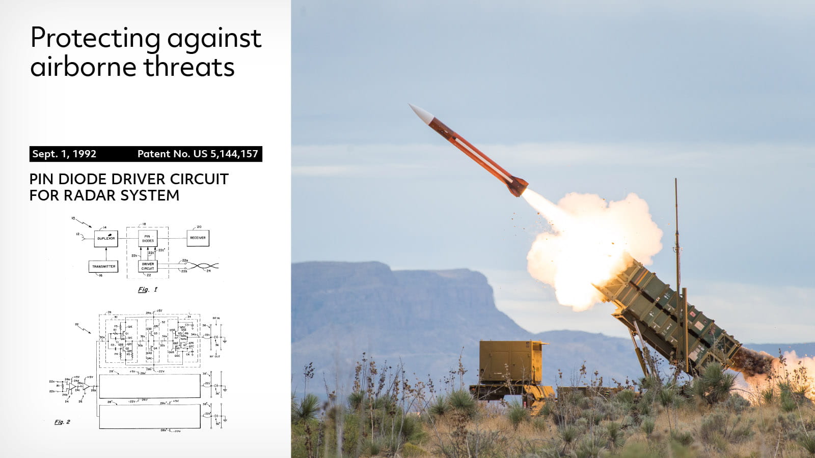 Missile firing from a ground-based launcher